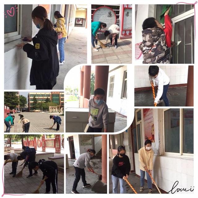学校卫生齐行动 焕然一新待你归——城西中学复学准备