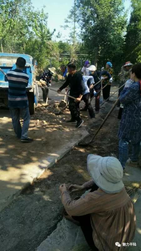 平陆圣人涧镇全面提升环境容貌“升级”创建和谐文明的人居环境