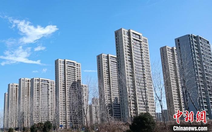 资料图:楼盘。 孙权 摄
