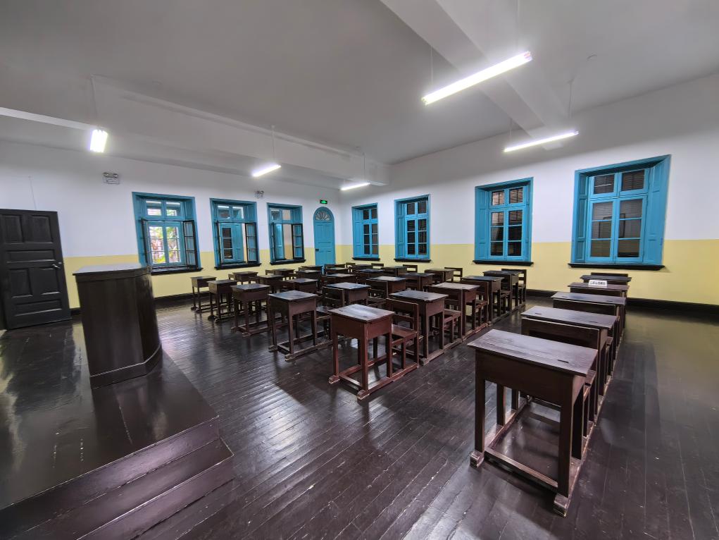 湖南第一师范学院(城南书院校区)教室。